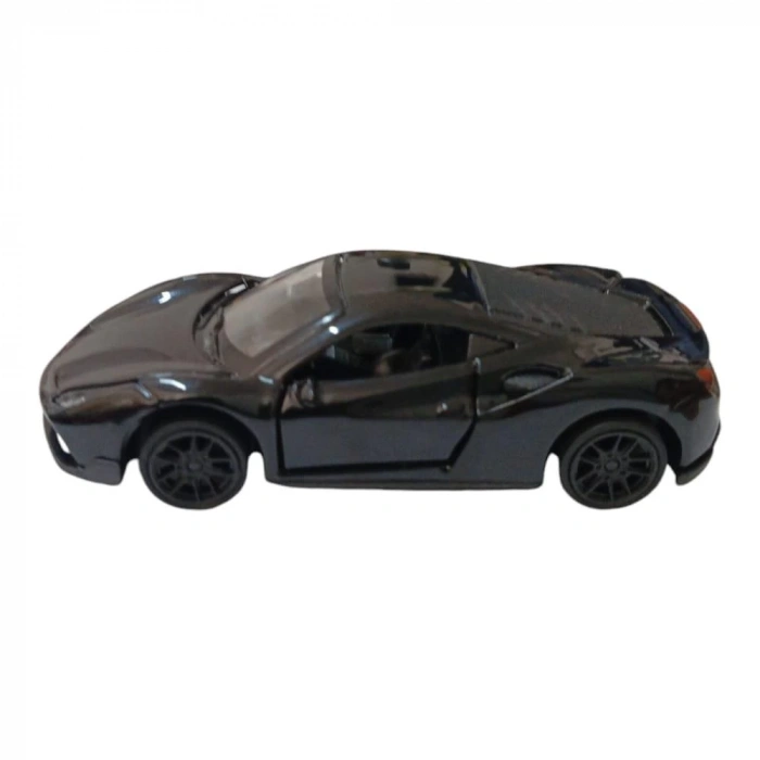 Çek Bırak Metal Araba - 4311B - Siyah (Lisinya)