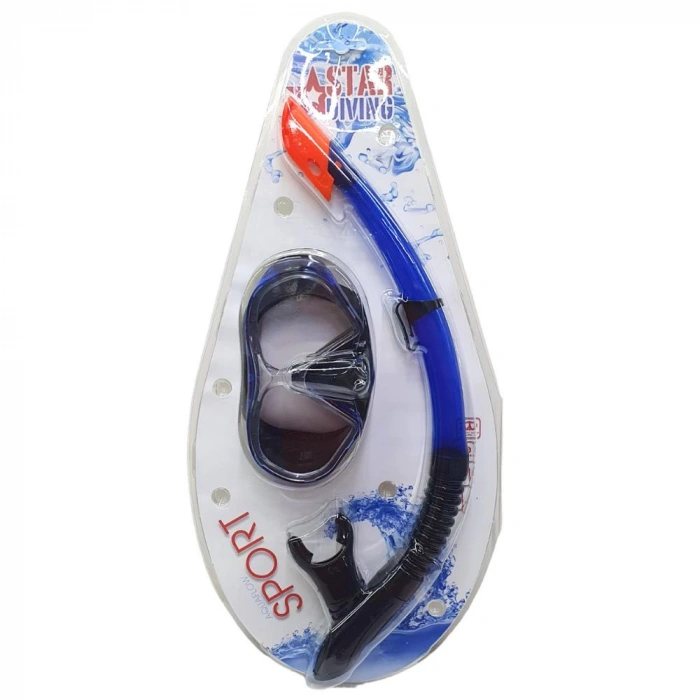 ÇNR-51713 - MASKE SET  PC - STAR DIVING (Lisinya)
