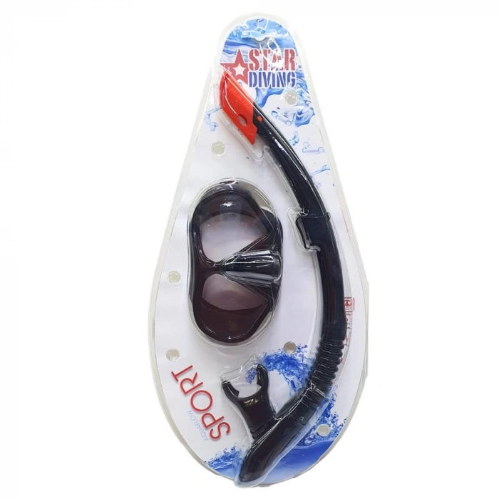 ÇNR-51713 - MASKE SET  PC - STAR DIVING (Lisinya)