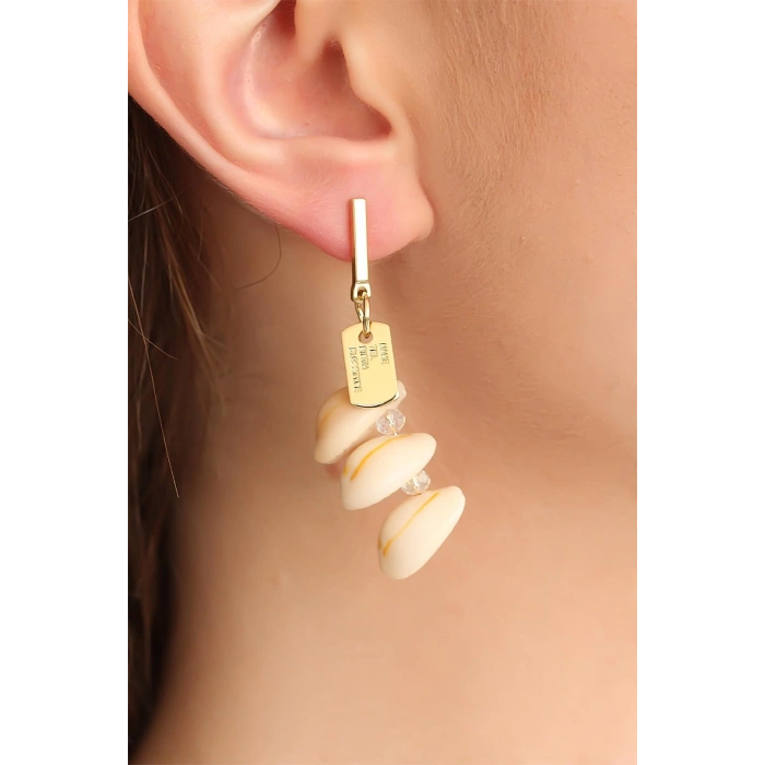 Deniz Kabuklu Bayan Küpe