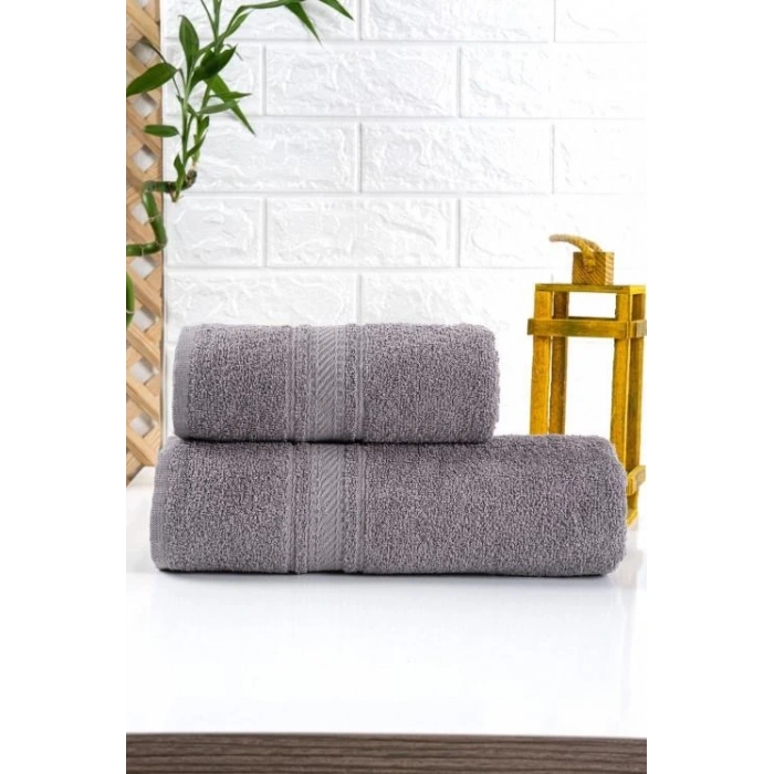 Gri 2li Havlu Seti