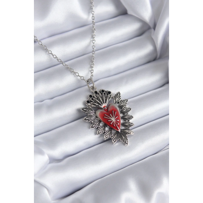 Gümüş Renk Paşabahçe Aksesuar Model Kadın Kolye - Lisinya