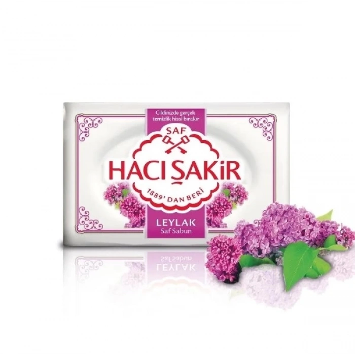 Hacı Şakir Katı Banyo Sabunu Leylak 150gr.