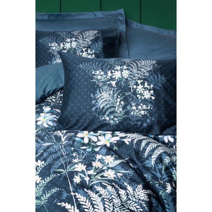 Imvelo Petrol Saten Nev Takımı Çift Kişilik