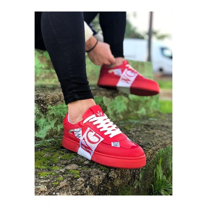 Kırmızı Erkek Günlük Ayakkabı