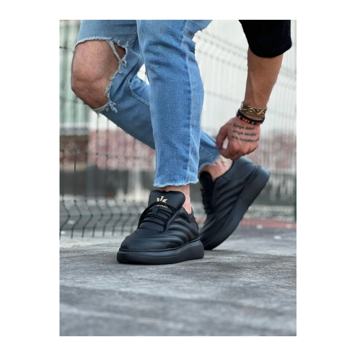 Kömür Cilt Erkek Casual Ayakkabı