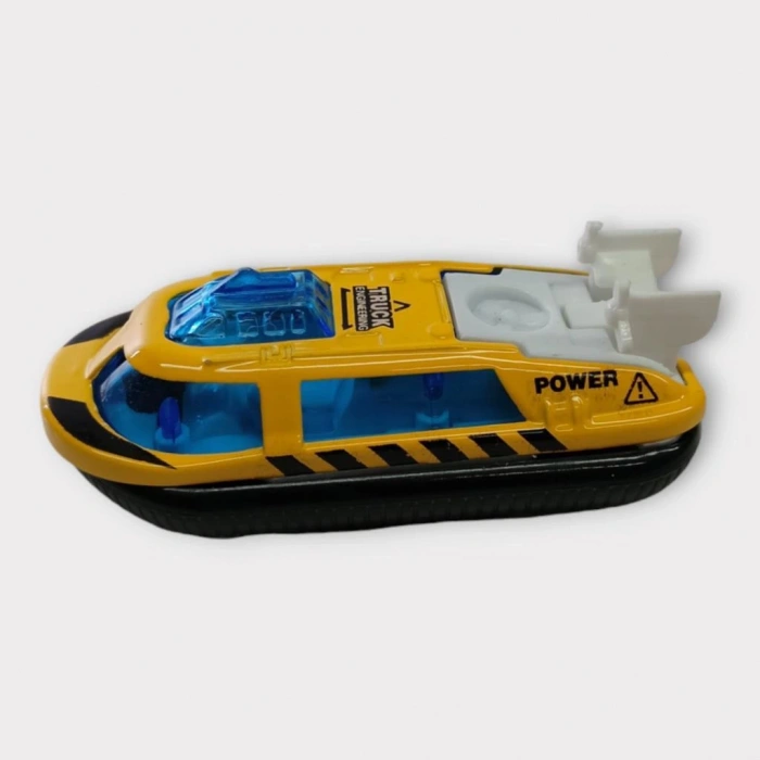 Küçük Metal İnşaat Araçları 7 cm - Bot (Lisinya)