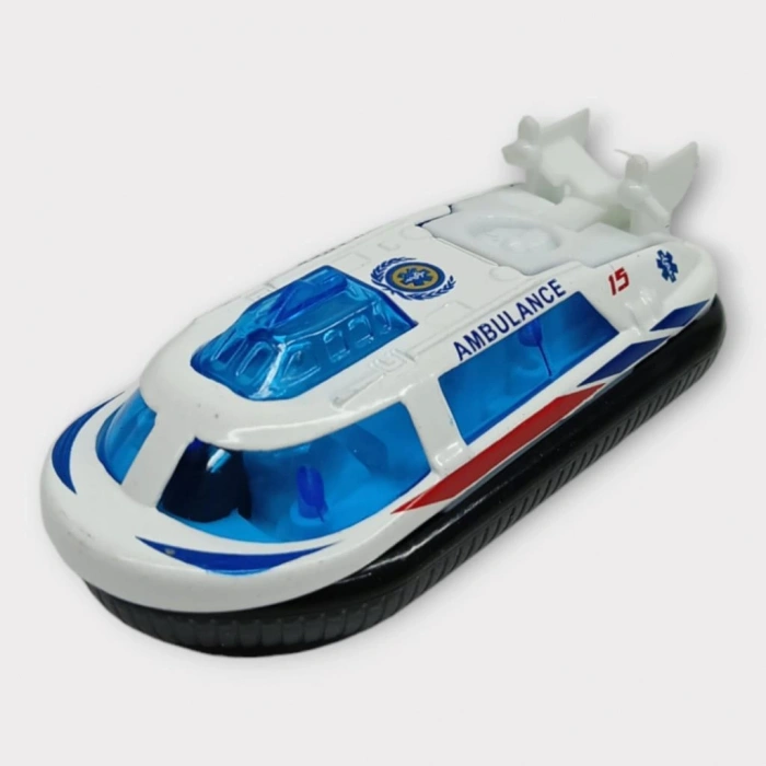 Küçük Metal Sağlık Hizmetleri Araçları 7 Cm - Bot (Lisinya)