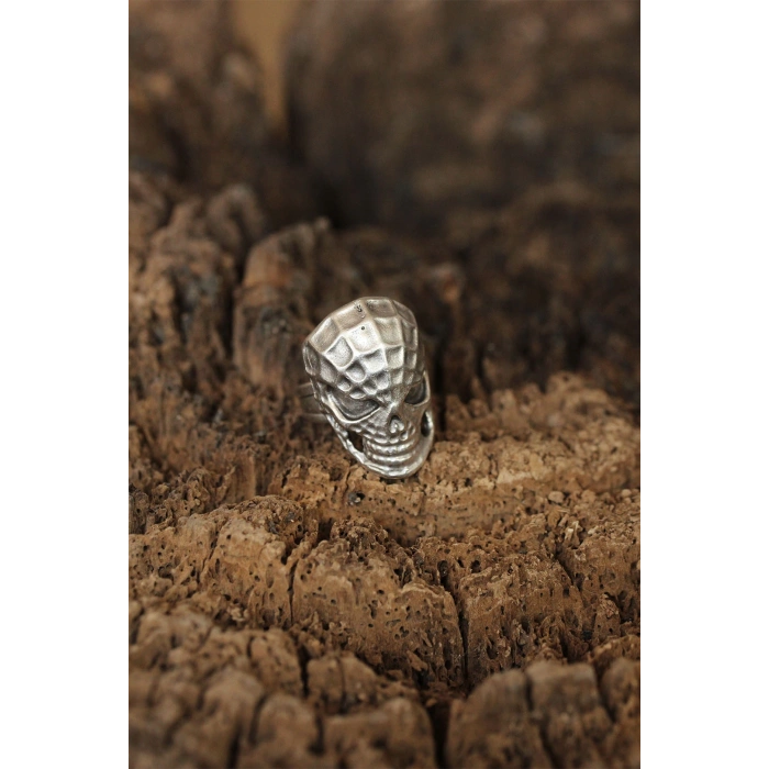 Kuru Kafa Örümcek Adam Figürlü Ayarlanabilir Erkek Yüzük