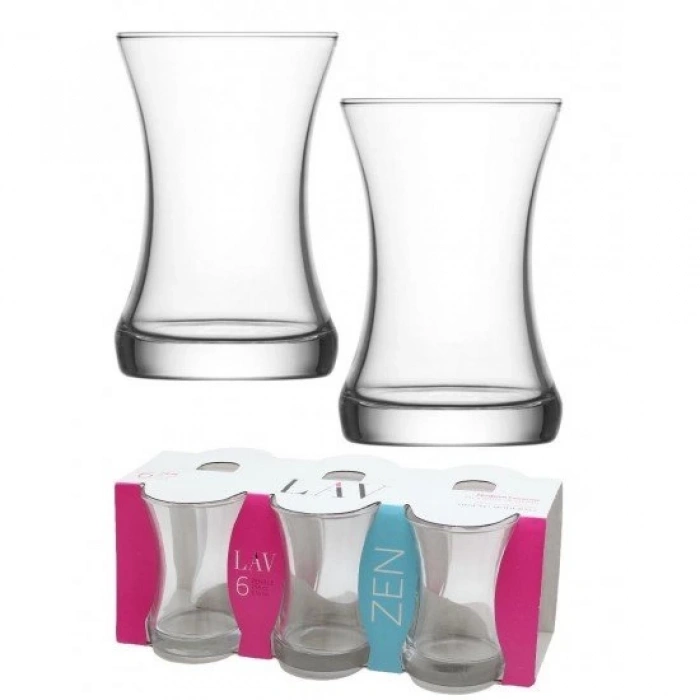 Lav Zen 313E 6lı Çay Bardağı