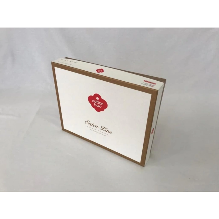 Loren Bej Çift Kişilik Saten Nev Takımı