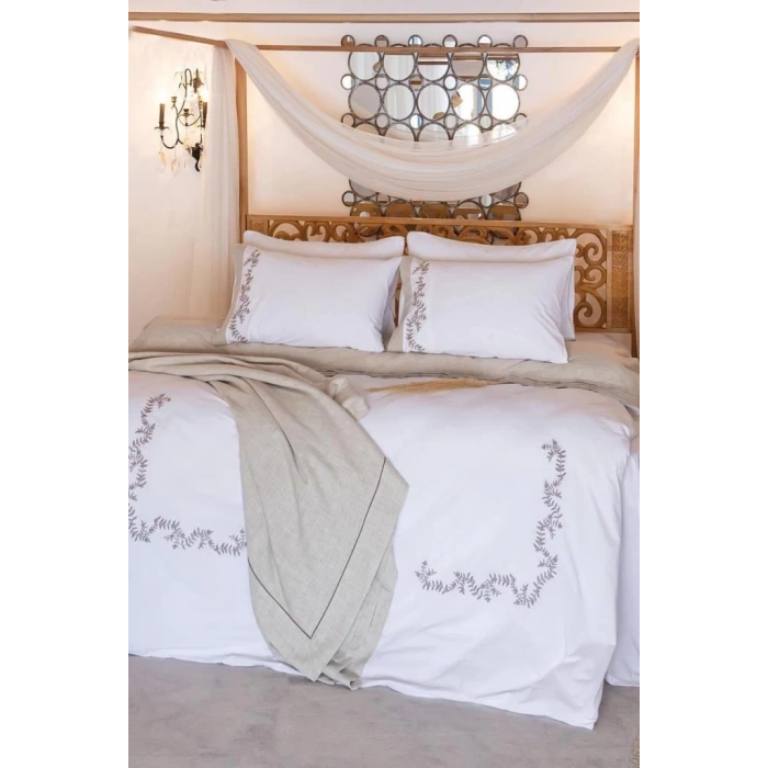 Maria Ivory Keten Çift Kişilik Nev Seti