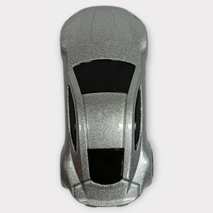 Metal Mini Arabalar  8 cm - Gri - 1 (Lisinya)