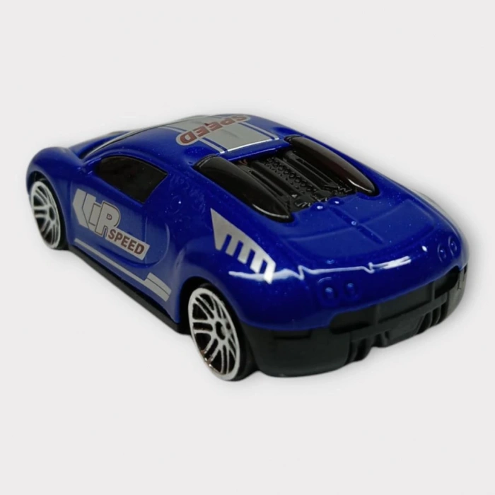 Metal Mini Arabalar  8 cm - Mavi - 2 (Lisinya)