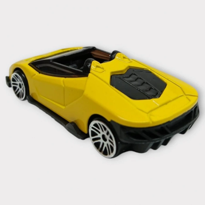 Metal Mini Arabalar  8 cm - Sarı - 2 (Lisinya)