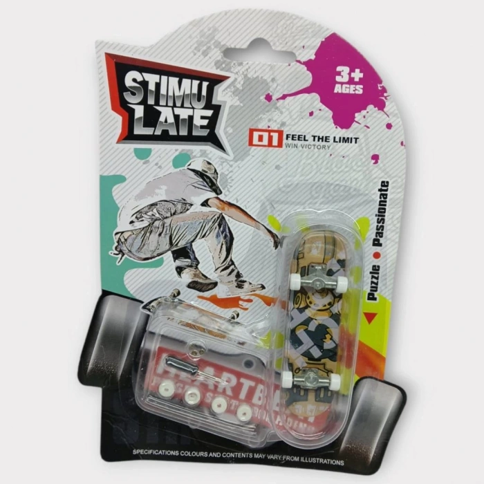 Parmak Kaykay Oyun Seti - E (Lisinya)