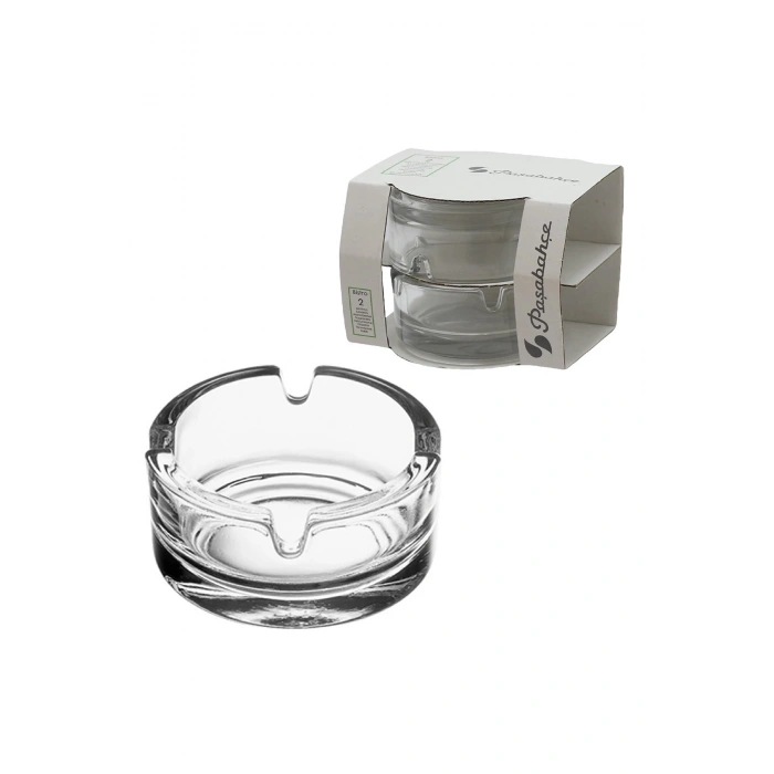 Paşabahçe 54126 Mini Bistro Küllük 2li Cam Küllük