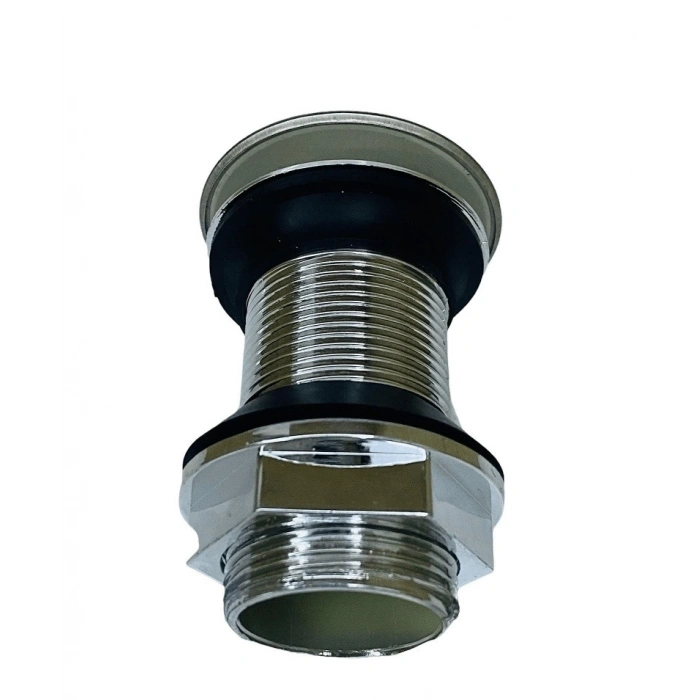 Pop Up Krom Kaplama Bas Aç Lavabo Sifonu Gideri ( Lisinya )