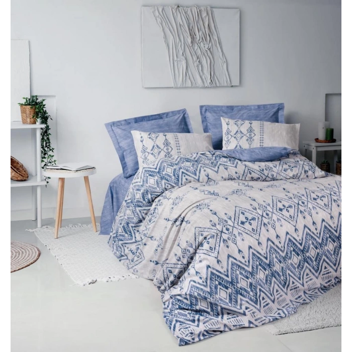 Ranforce Nev Takımı Çift Kişilik Cleo Mavi