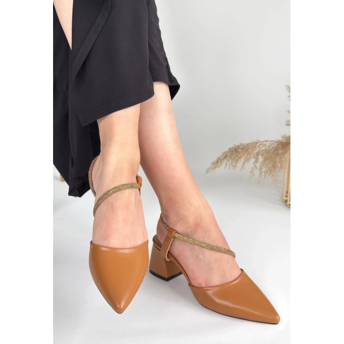 Sista Taba Cilt Topuklu Ayakkabı - Lisinya