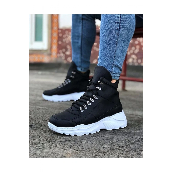 Siyah Renk Uzun Bağcıklı  Bot