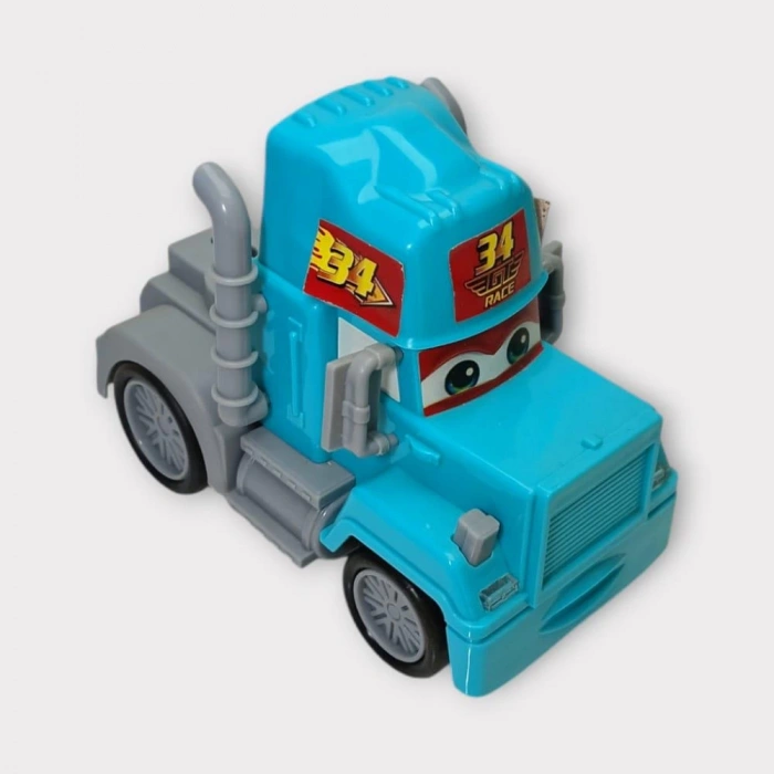 Sürtmeli Oyuncak Tır - Mavi (Lisinya)