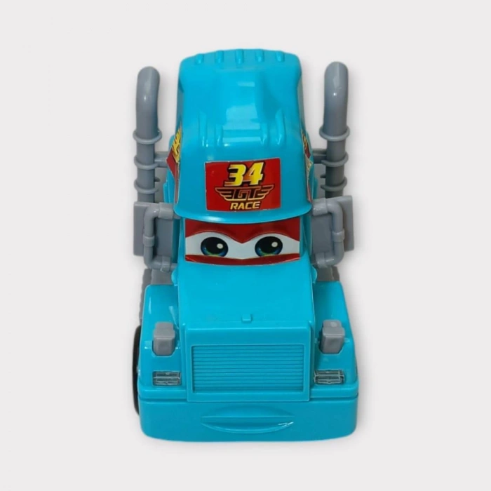 Sürtmeli Oyuncak Tır - Mavi (Lisinya)