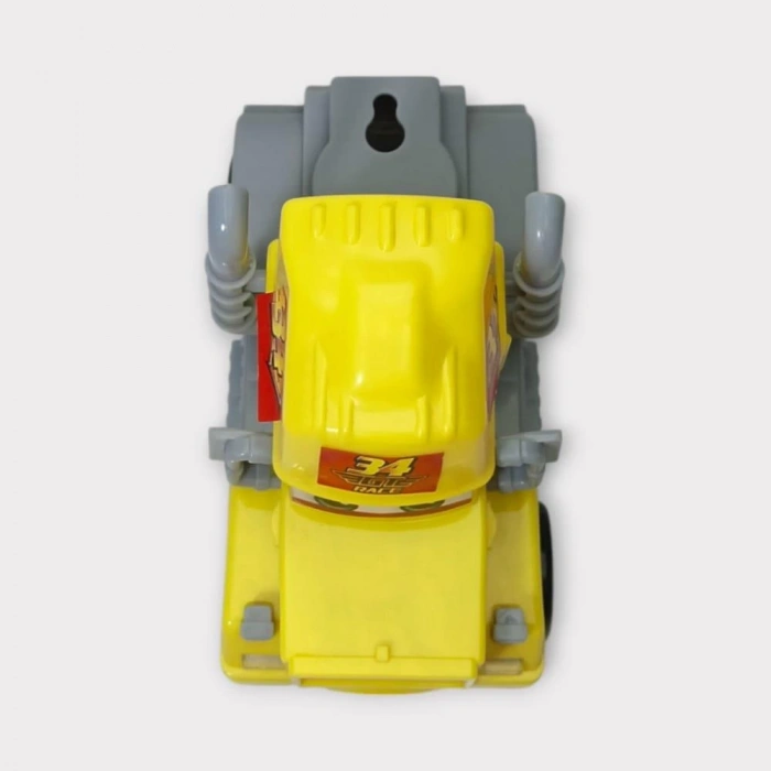 Sürtmeli Oyuncak Tır - Sarı  (Lisinya)