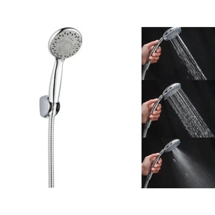 Terapi Etkili 3 Fonksiyonlu Duş Başlığı Seti ( Lisinya )