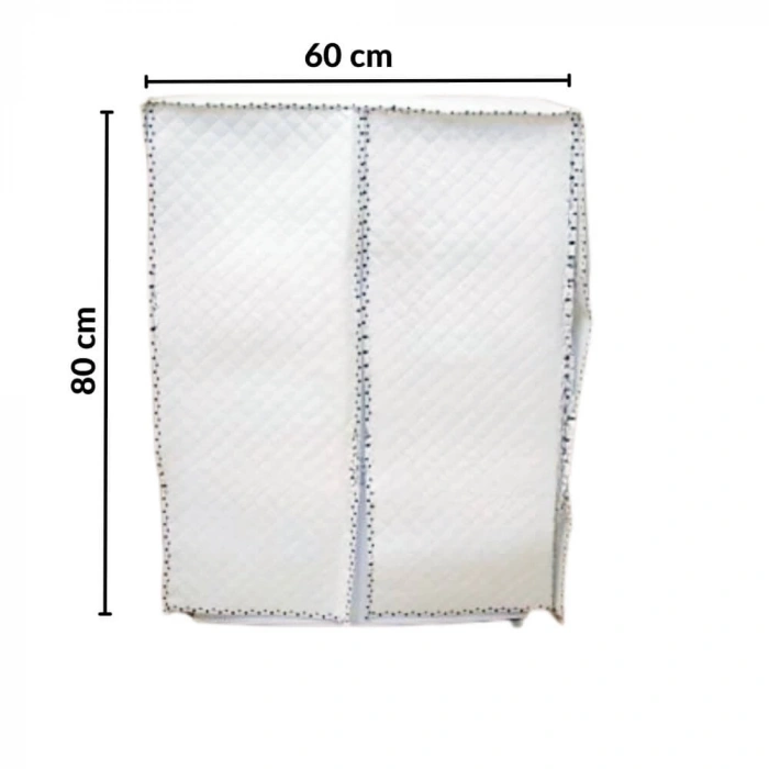 Yuvalin Kapitone Çamaşır Makine Örtüsü