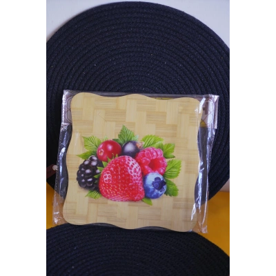 Kare Nihale Meyve Desen