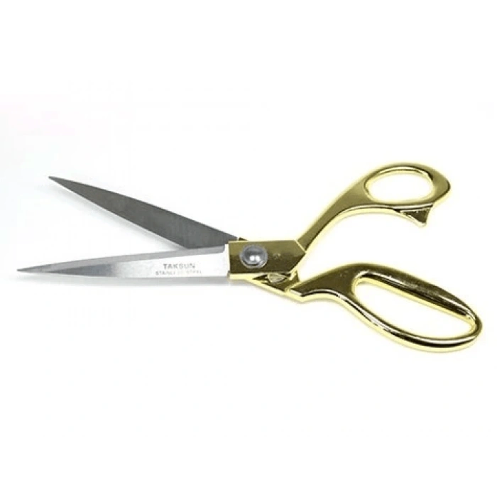 Altın Saplı Profesyonel Terzi Makası ( Lisinya )