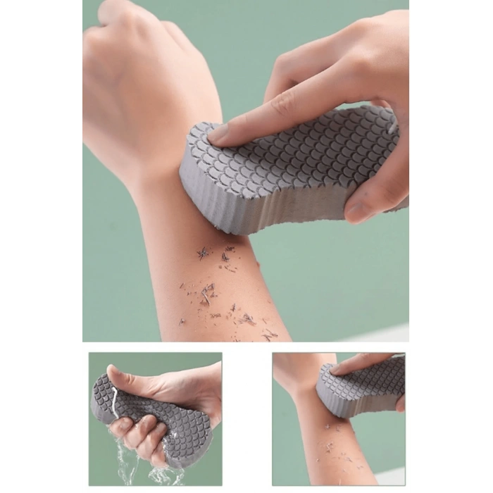 Banyo Fırçası Yüksek Yoğunluklu İyi Sürtünme Etkisi Banyo İçin Hafif Ölü Cilt Sökücü Sünger - Lisinya