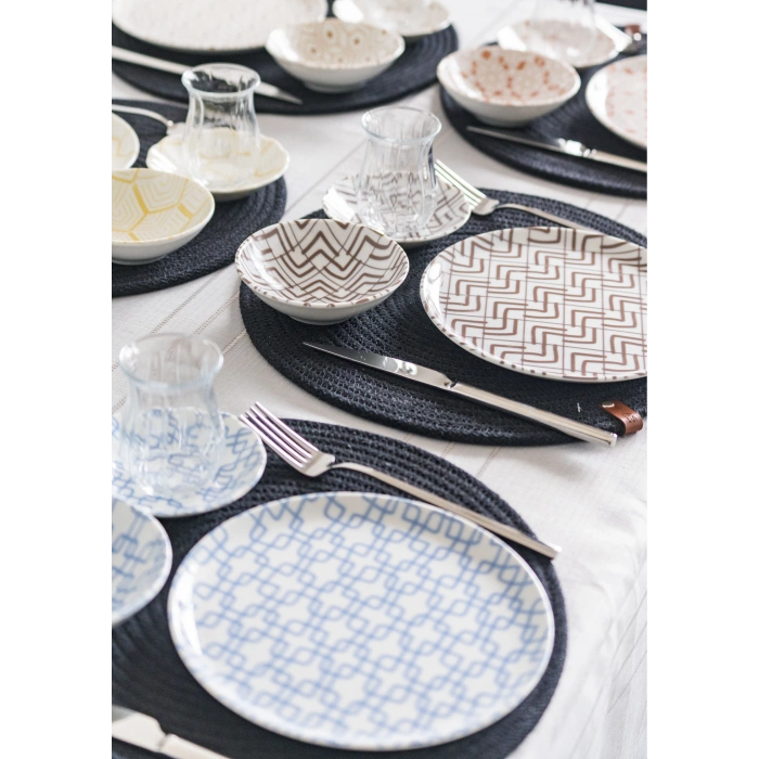 Porland Tamina 24 Parça Porselen ikram Takımı 6 Kişilik