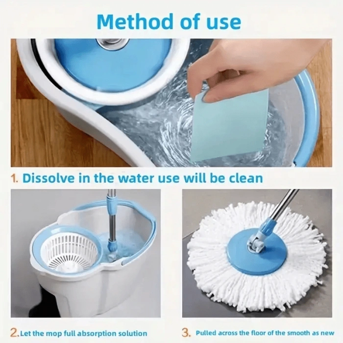 Zemin Temizleme Tabletleri, Çoklu Etkili Zemin Temizleyici - Lisinya