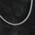 316L Çelik Sık Örme Zincir Model Gümüş Renk Erkek Kolye - Lisinya