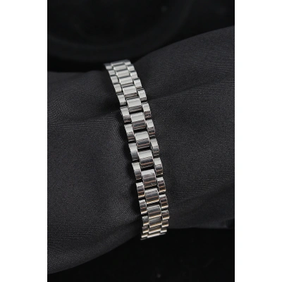 316L Çelik Kordon Model Gümüş Renk Erkek Bileklik - Lisinya