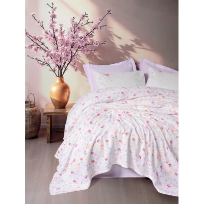 Estiva Çift Kişilik Pike Takımı Winsome Lila