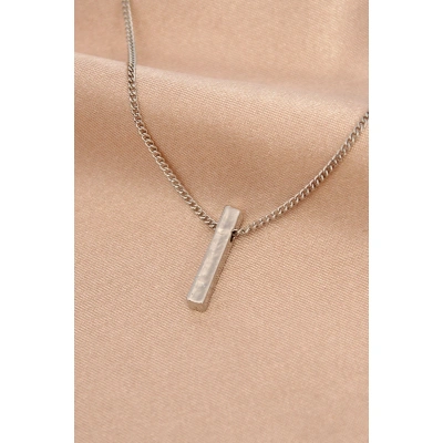 Gümüş Renk Metal Kolye - Lisinya