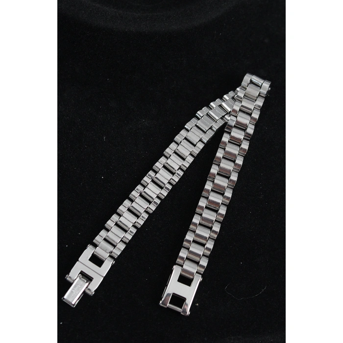 316L Çelik Kordon Model Gümüş Renk Erkek Bileklik - Lisinya