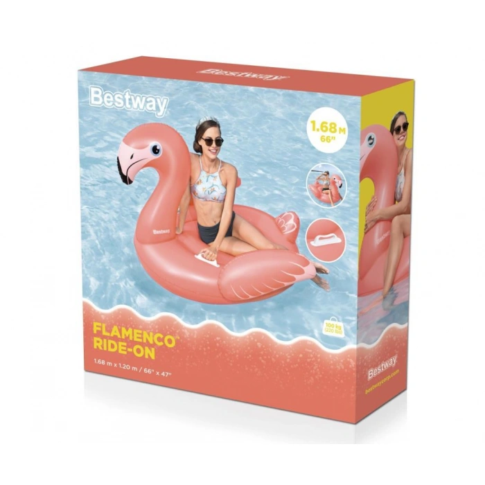Bestway Flamingo Binici Tutunmalı 168x120cm - 41526 (Lisinya)
