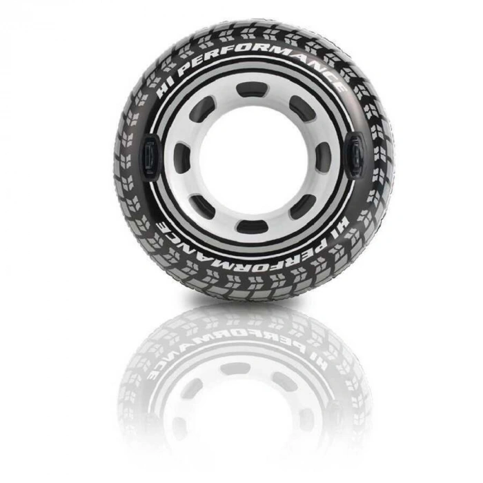 Intex Tutunmalı Deniz Simiti Araba Lastiği Desenli 114cm - 56268 (Lisinya)