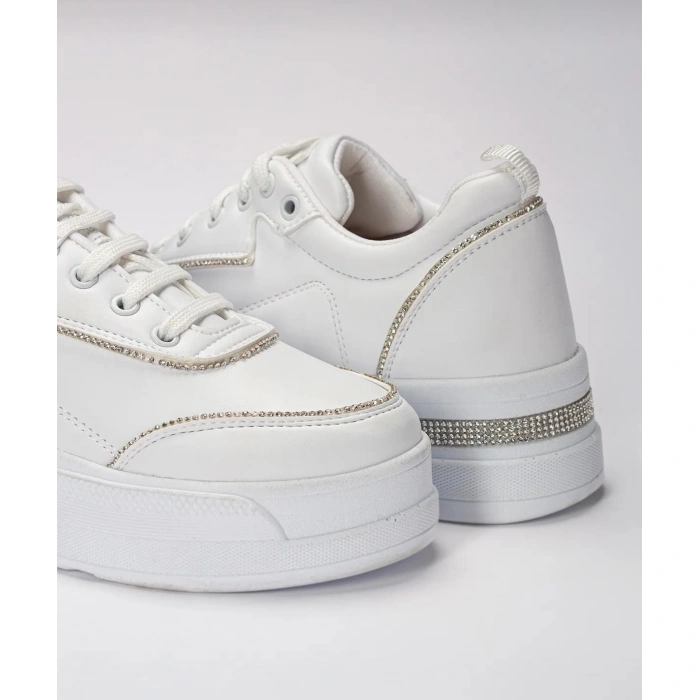 Kadın Spor Ayakkabı Beyaz Renk