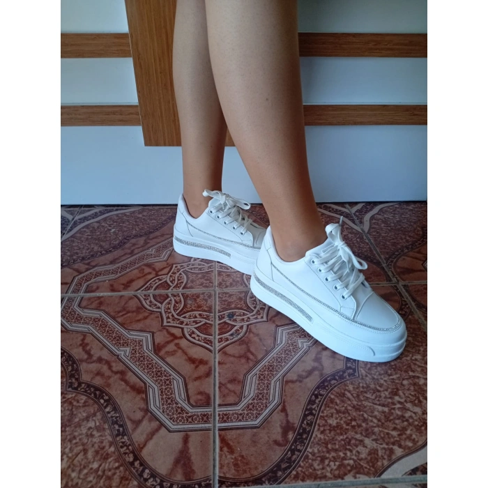 Kadın Spor Ayakkabı Beyaz Renk