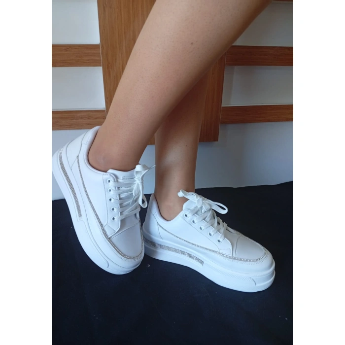 Kadın Spor Ayakkabı Beyaz Renk