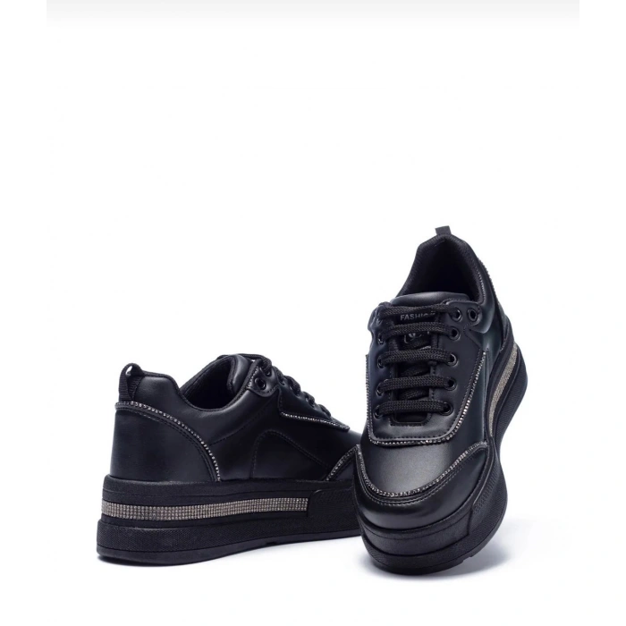 Kadın Spor Ayakkabı Siyah Renk