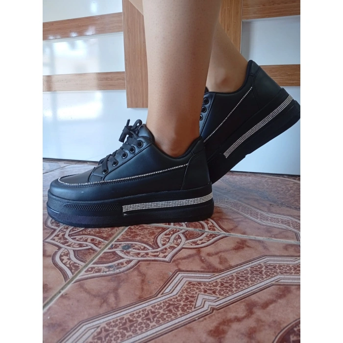 Kadın Spor Ayakkabı Siyah Renk