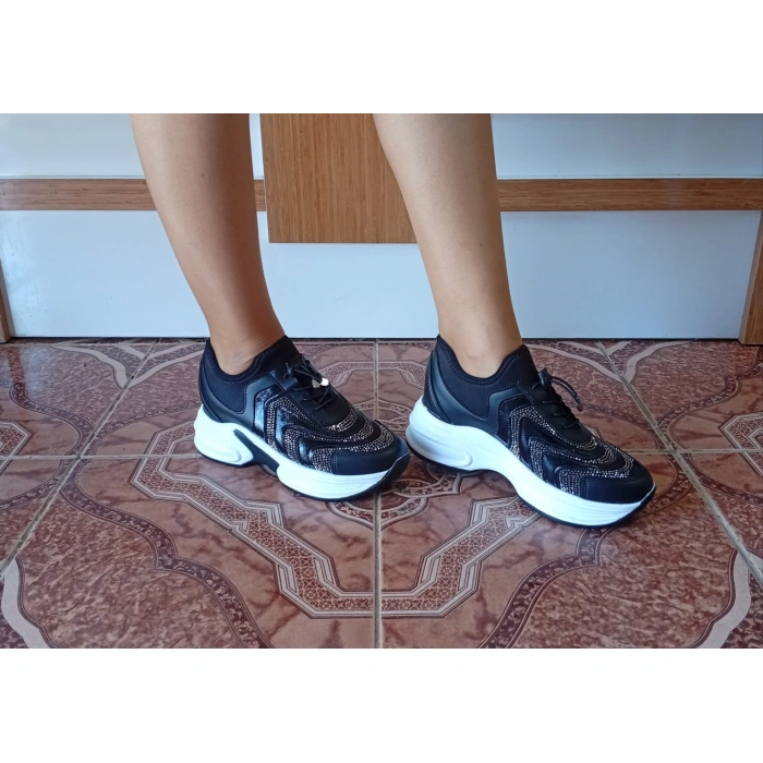 Kadın Spor Ayakkabı Siyah Renk