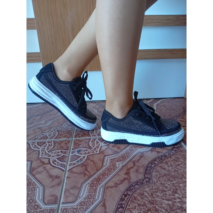 Kadın Spor Ayakkabı Siyah Renk