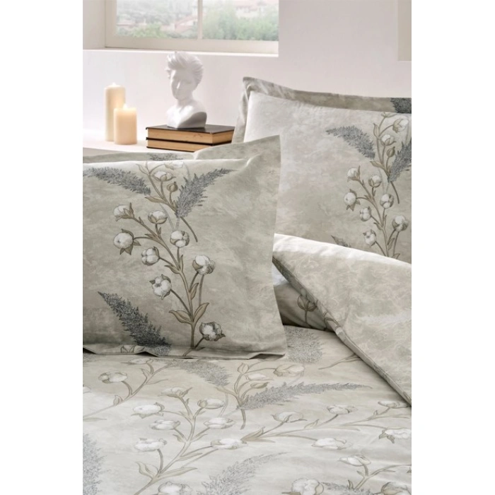 Özdilek Çift Kişilik Ranforce Nev Takımı Algodon Bej